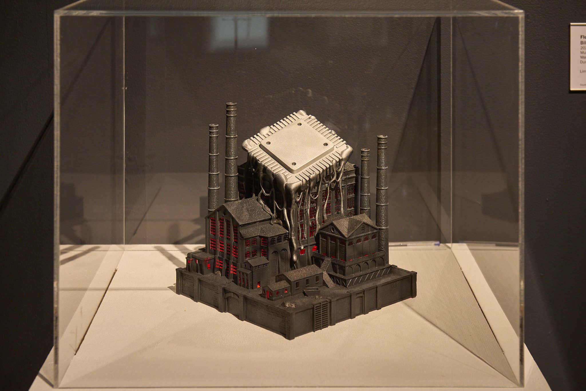 Coded Furnaces — sculpture installation at Wolverhampton Art Gallery