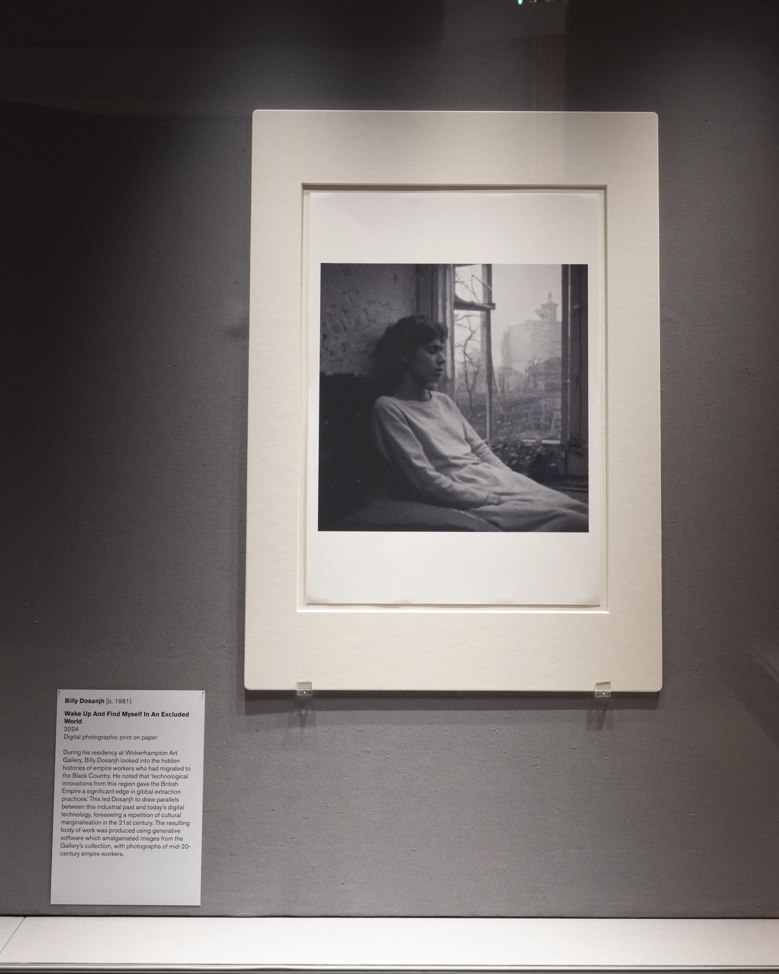 Gallery visitors viewing Dosanjh's tableaux at Pallant House Gallery